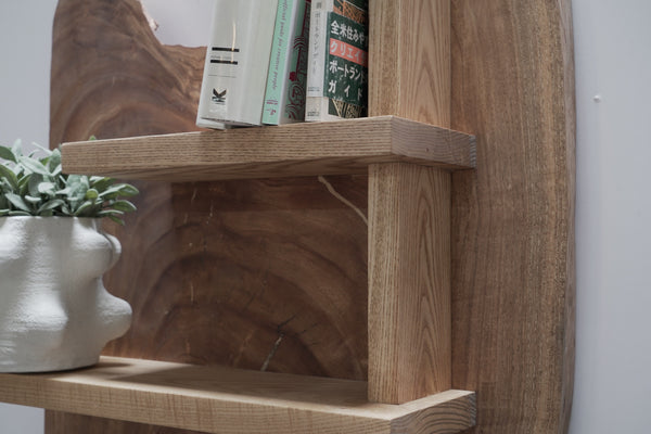Live Edge Wall Shelf