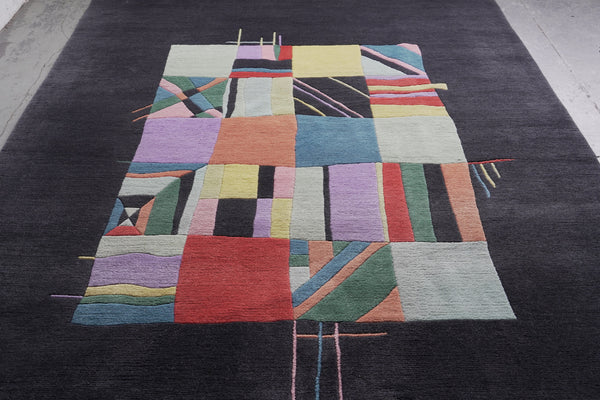 Persian Tabriz Modernist Rug