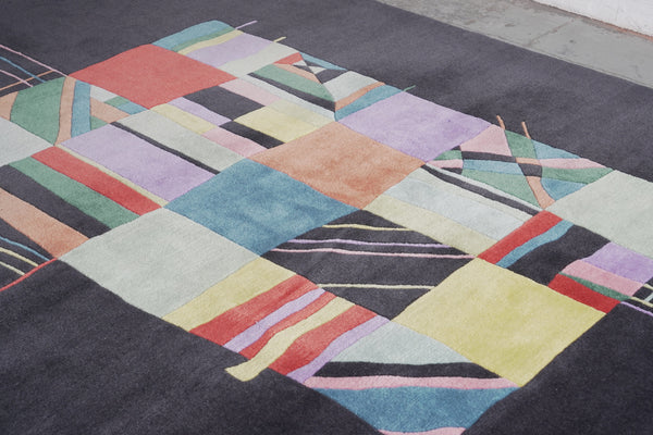 Persian Tabriz Modernist Rug