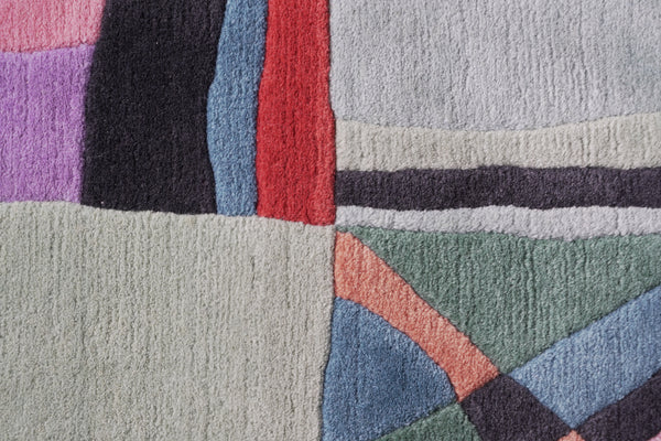 Persian Tabriz Modernist Rug