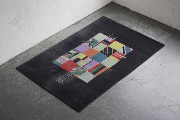 Persian Tabriz Modernist Rug