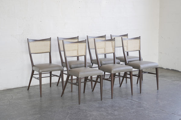 Paul McCobb Caned Dining Chairs