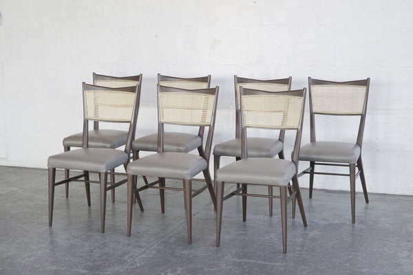 Paul McCobb Caned Dining Chairs