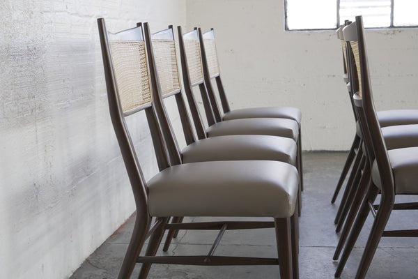 Paul McCobb Caned Dining Chairs
