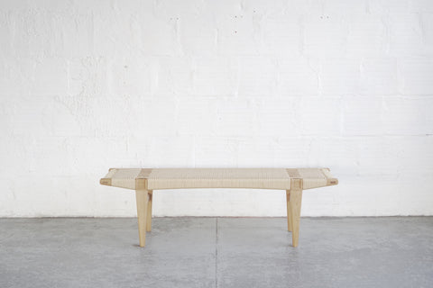 Woven Dining Bench