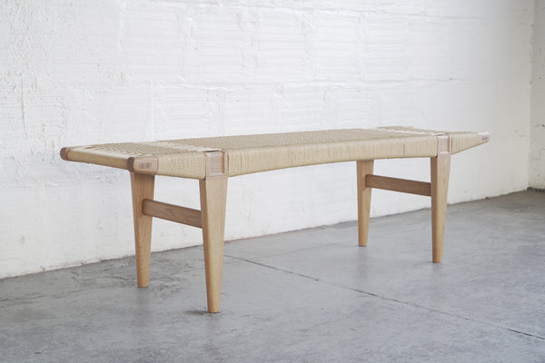 Woven Dining Bench