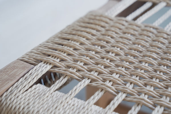 Woven Dining Bench