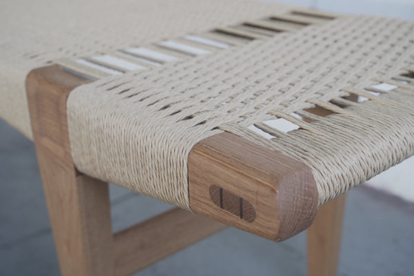 Woven Dining Bench