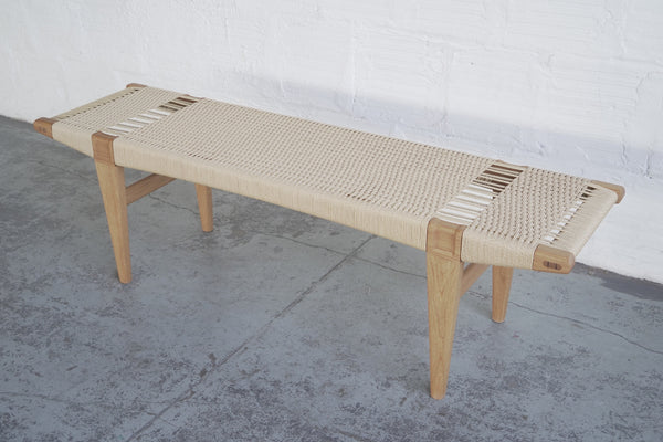 Woven Dining Bench