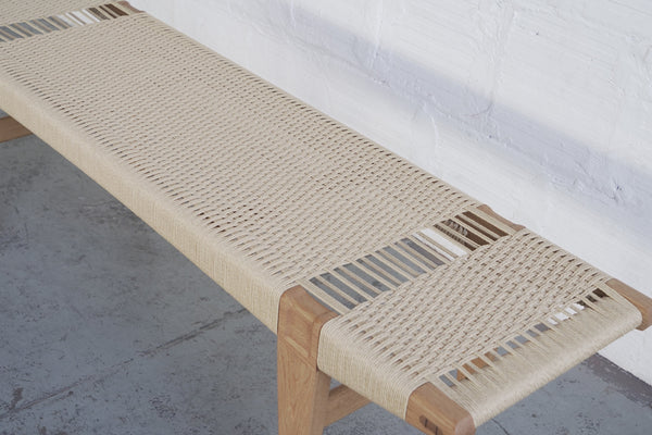 Woven Dining Bench