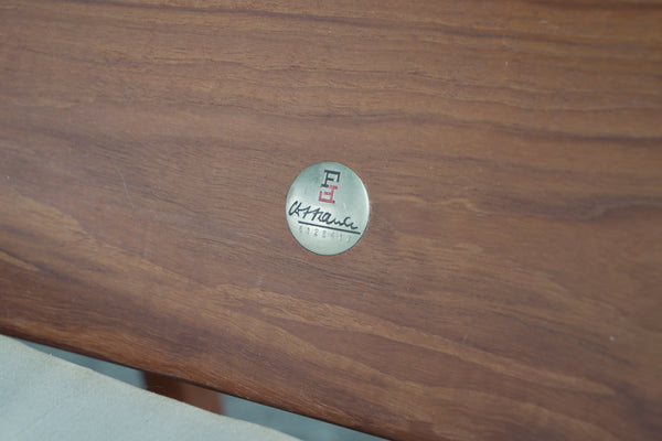 Ole Wanscher for France & Søn Rocker and Ottoman