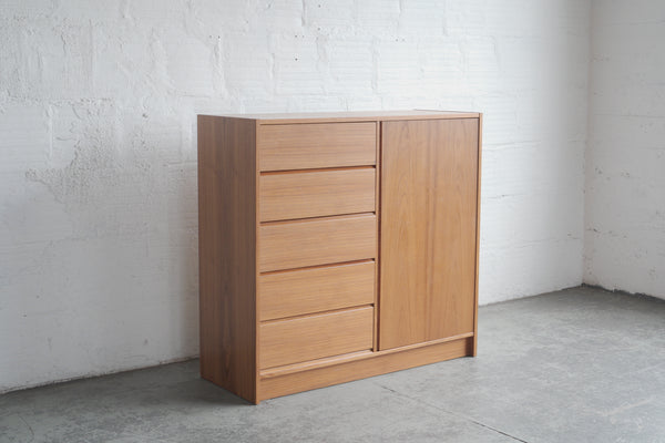 Danish Teak Cabinet Dresser