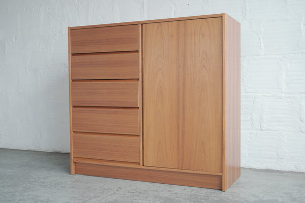 Danish Teak Cabinet Dresser