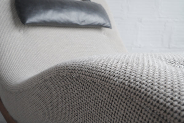 Wave Rocking Chaise Lounge in the Style of Adrian Pearsall