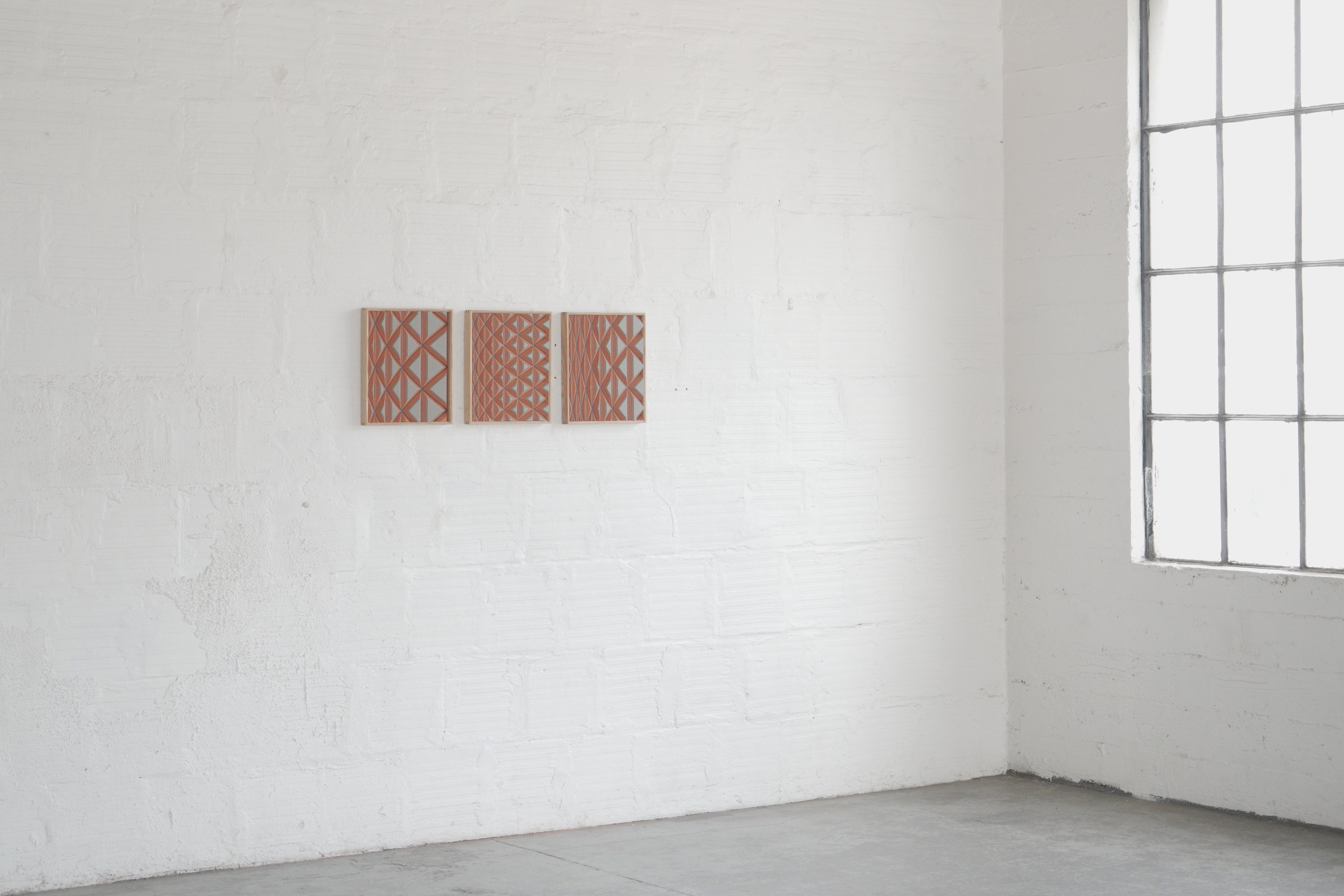 Stretched Triangle Grid Triptych – The Good Mod