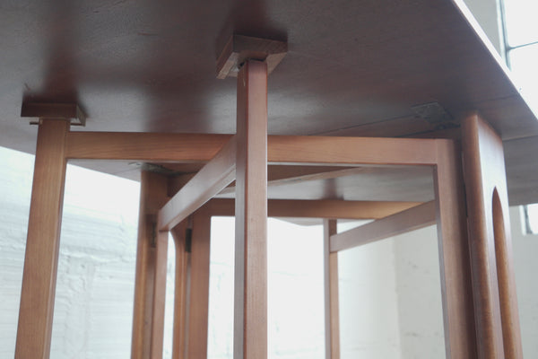 Danish Teak Gate Leg Drop-Leaf Dining Table