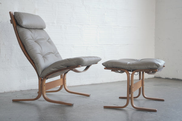 Westnofa Lounge Chair and Ottoman