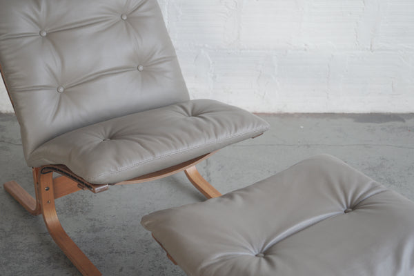 Westnofa Lounge Chair and Ottoman