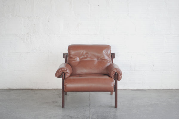 Jean Gillon Brazilian Jacaranda Lounge Chair