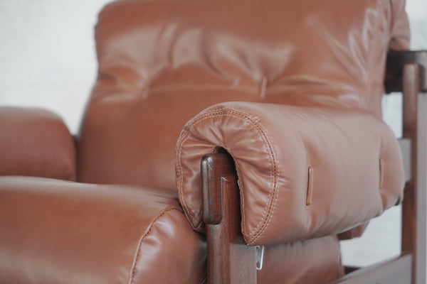 Jean Gillon Brazilian Jacaranda Lounge Chair