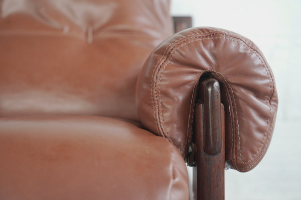 Jean Gillon Brazilian Jacaranda Lounge Chair