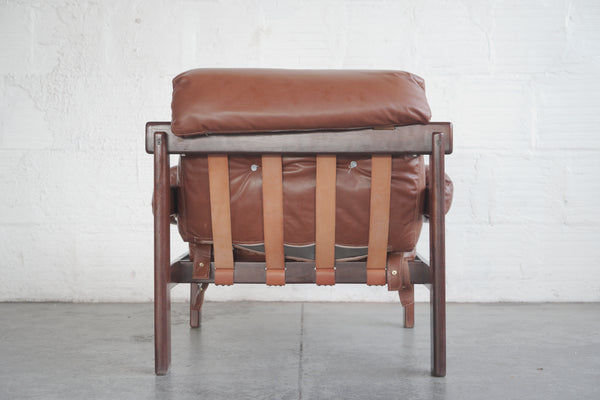 Jean Gillon Brazilian Jacaranda Lounge Chair