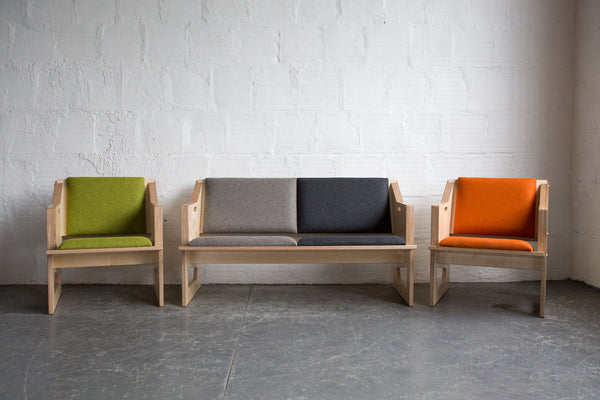 Plywood Loveseat