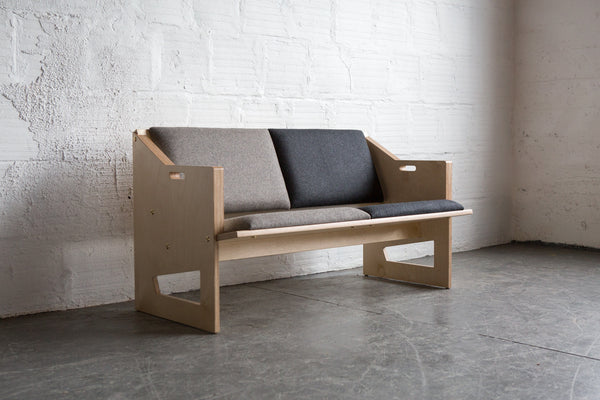 Plywood Loveseat
