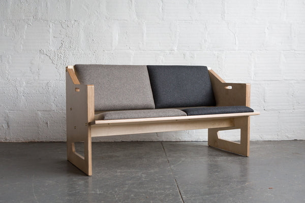 Plywood Loveseat