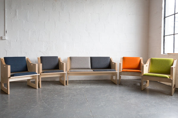 Plywood Loveseat