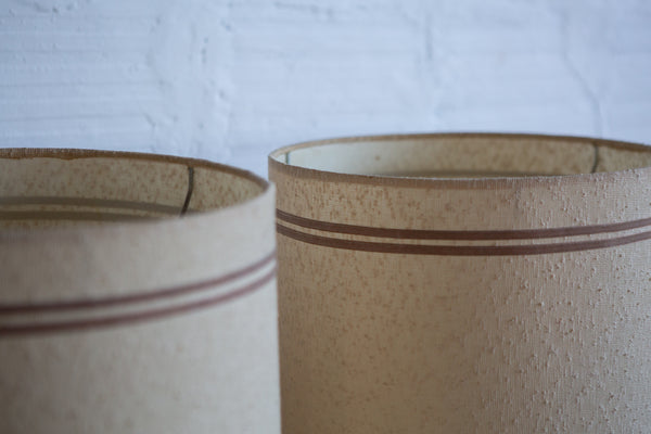 Carved Wood Table Lamp (set of 2)