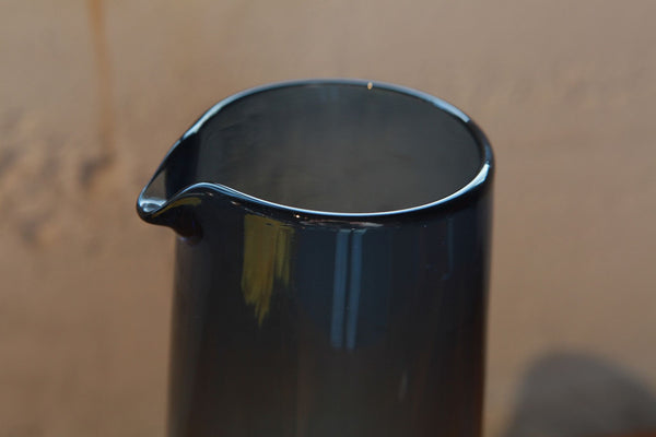 Matthew Abadi Transparent Gem Tone Dimple Pitchers